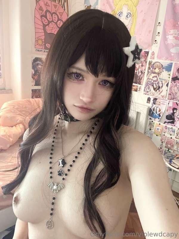 emo girl set tmr <3 im filming a new video in the pikachu co..