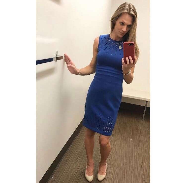 Blue xo