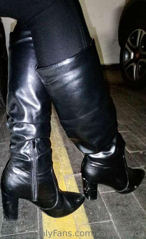 🖤leather boots🖤