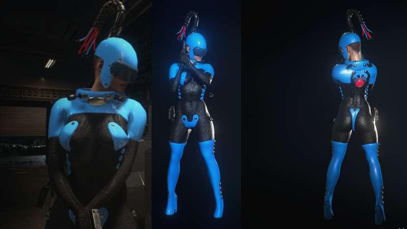 Cyberpunkoutfit 2 