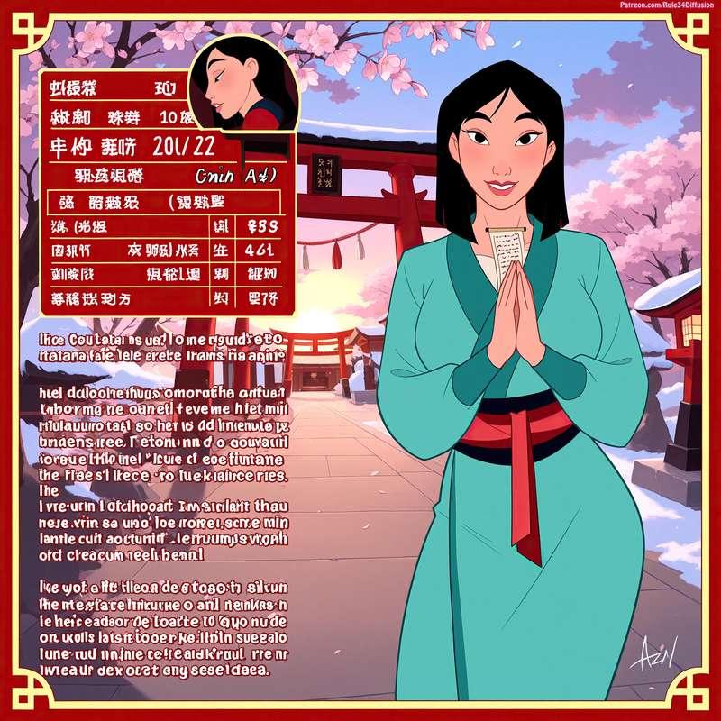 Mulan of Mulan Sexy Poses [Gen 2.5]