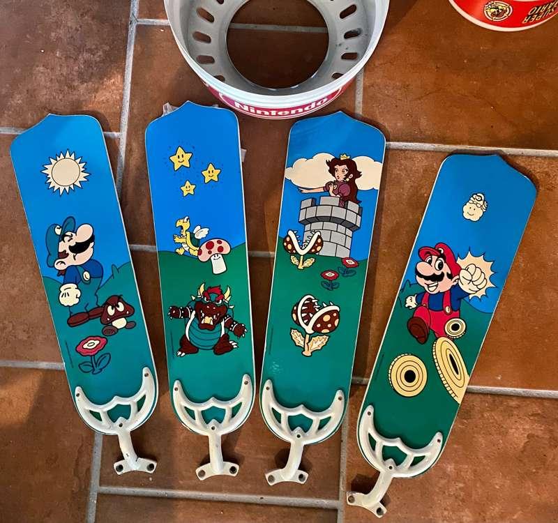 Gaming Historica/Culture | Super Mario Bros Ceiling Fan | Nintendo (1988) 