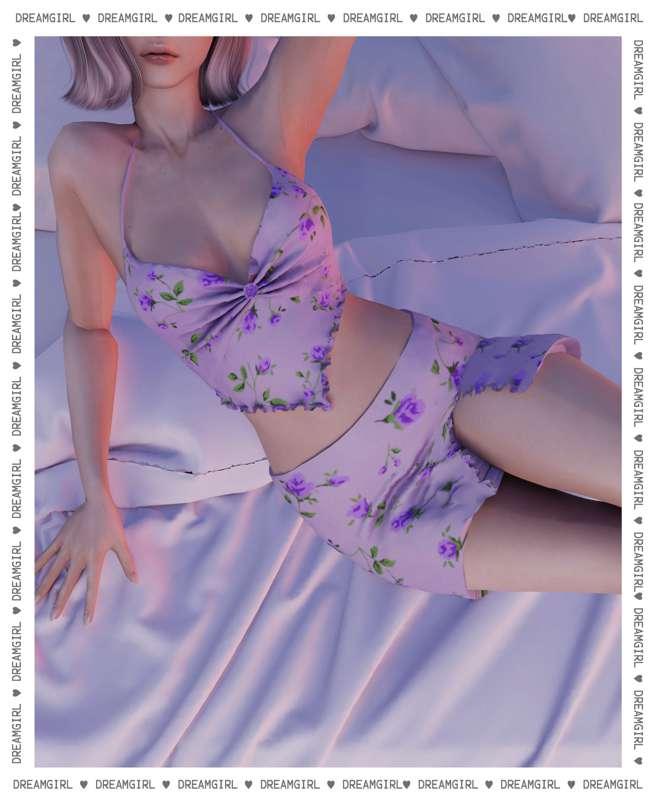 FLOWER TWO PIECE SET