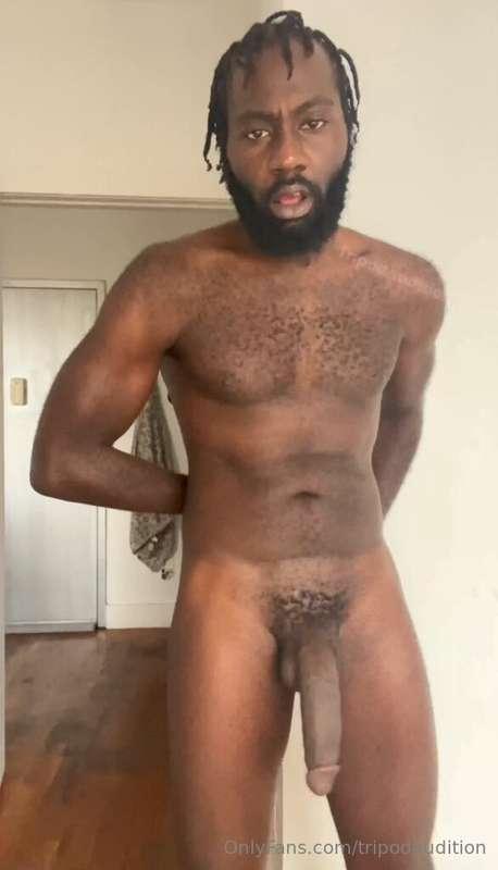 New Flex Solo!💪🏿🍫🔥🍆 as promisedalso, Edging,Minimal cutsDick..