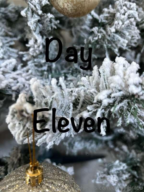 On the 11th day of Christmas.. I give to you 