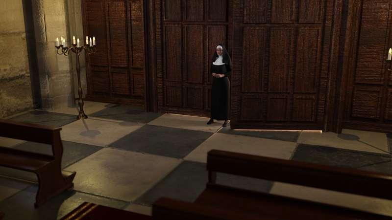 Fun Render Preview - Nun
