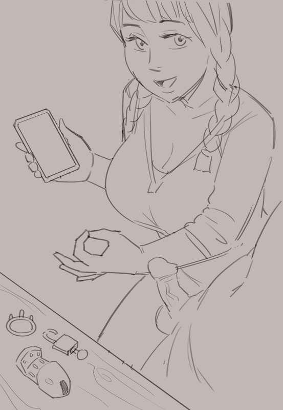 This one will be mean - sketch