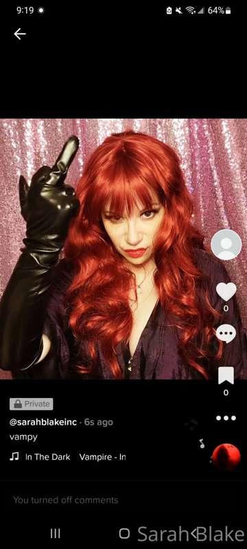 I'm also on Tiktok! Follow me @sarahblakeinc