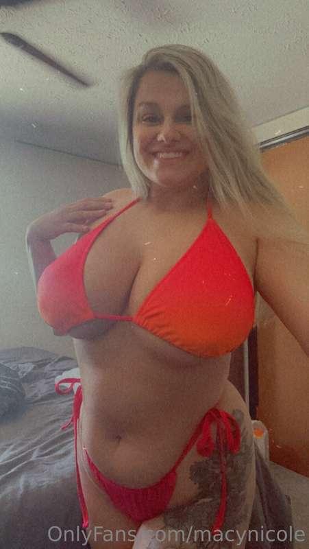 What do uou think of my new bikini.
