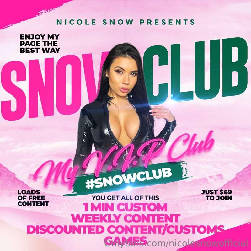 ***MY VIP CLUB Club Snow IS NOW LIVE***
❄️Get Priority DM Re..