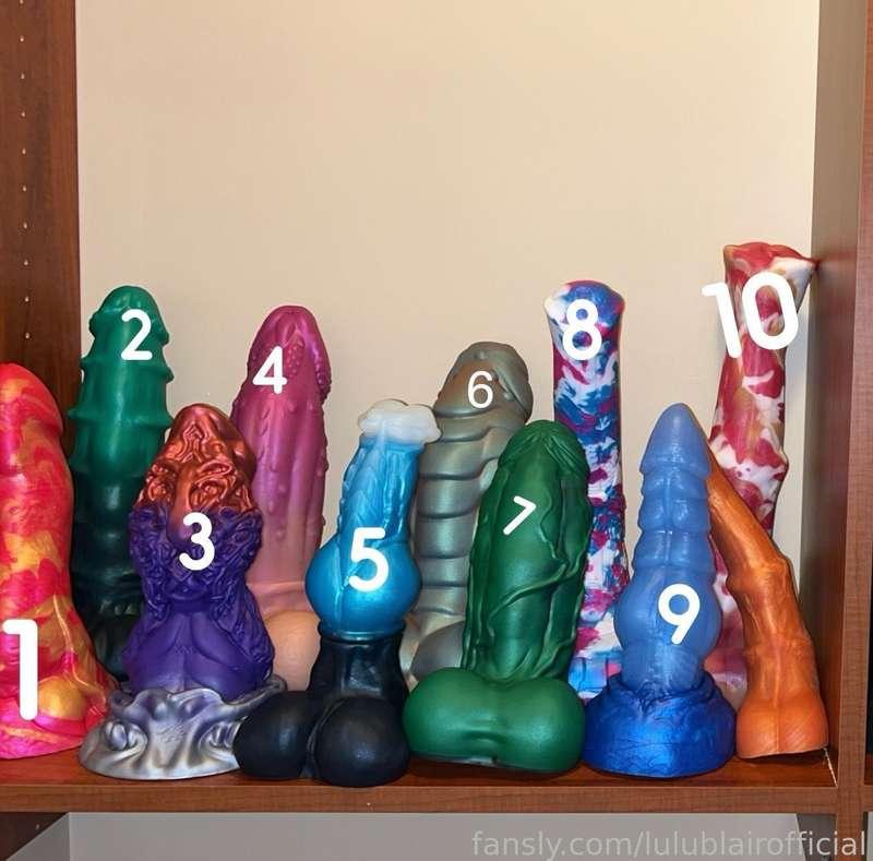 Help me choose the next 4 toys I want to destroy my pussy with 🤭😈 


#xxldildo #xldildo #extreme #dildo #sizequeen 