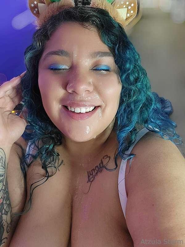 My face full of cum after I made my most recent video