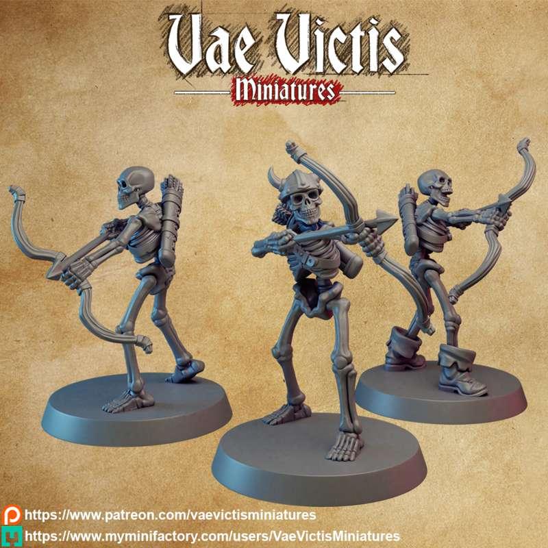 July teaser : Pre-built skeletons with bows!