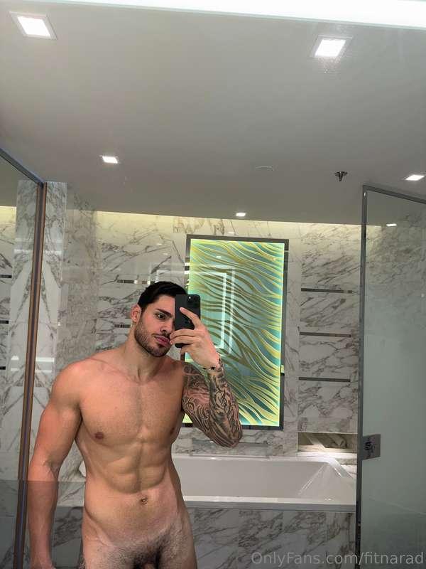 no clothes on, just you on my mind