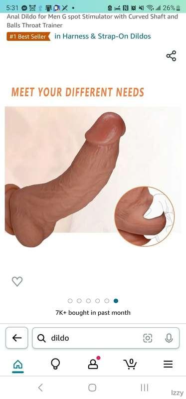 Hey babes, I just ordered a new dildo 😋🍆, itll be here tomor..