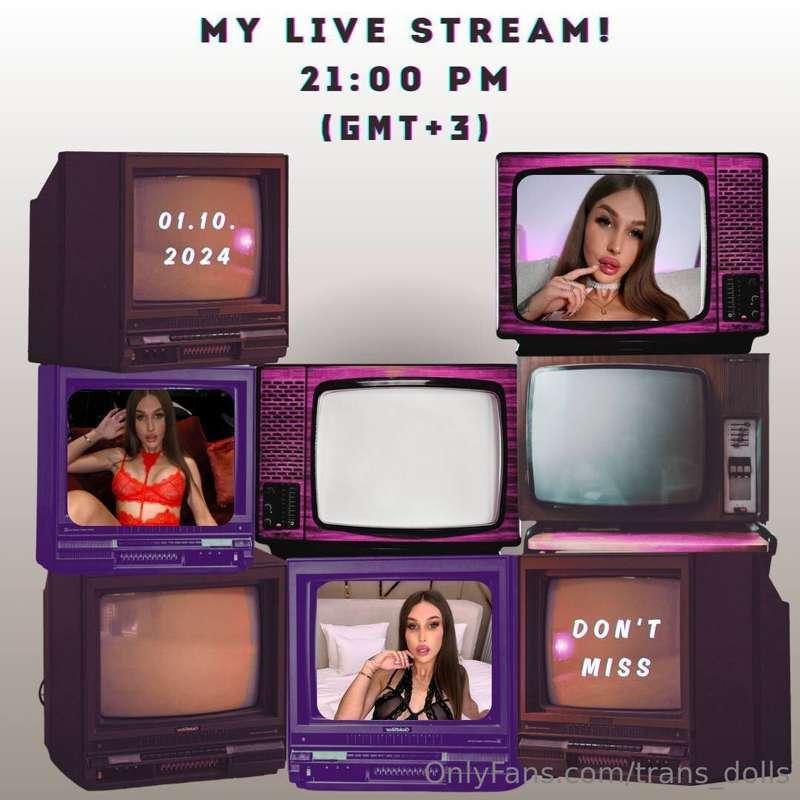 Don't miss out this event💥💥💥! This is my first 🎉LIVE STREAM🎉..