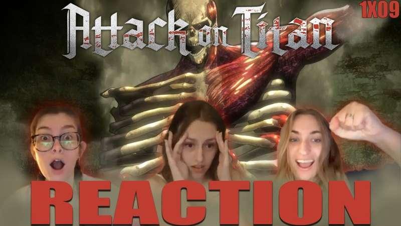 Attack on Titan - 1x9 Whereabouts of His Left Arm: The Struggle for Trost, Part 5 - Reaction