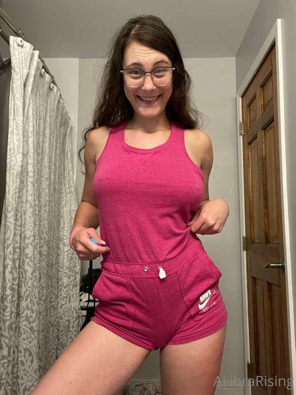 This romper shrink just a little bit & now I have hella came..
