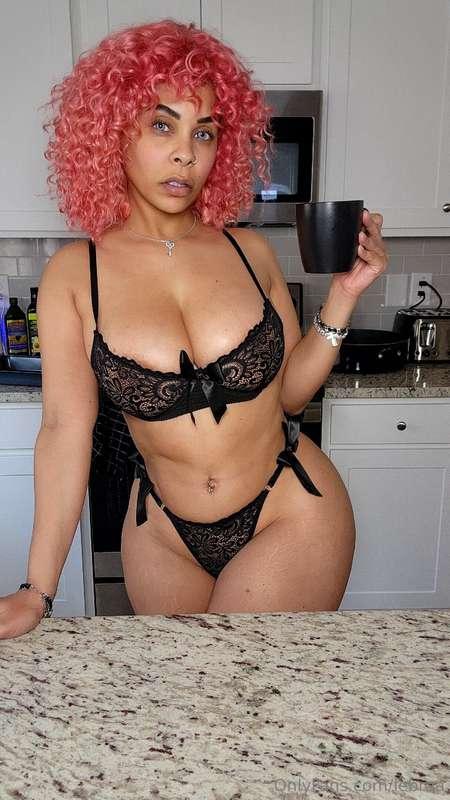 Coffee, babe? 💦💕