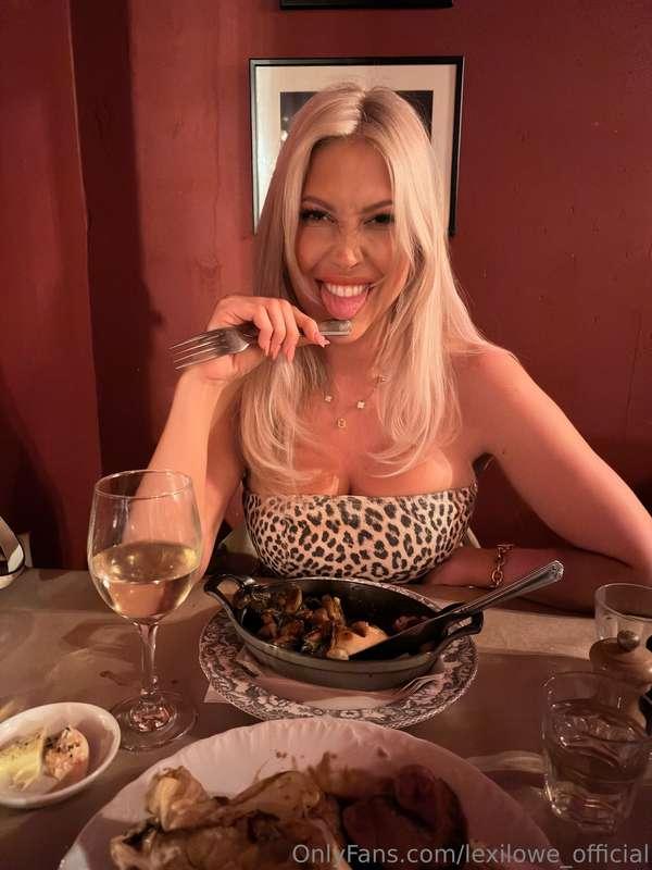 Last nights Tinder date wined and dined me…. Then took me st..