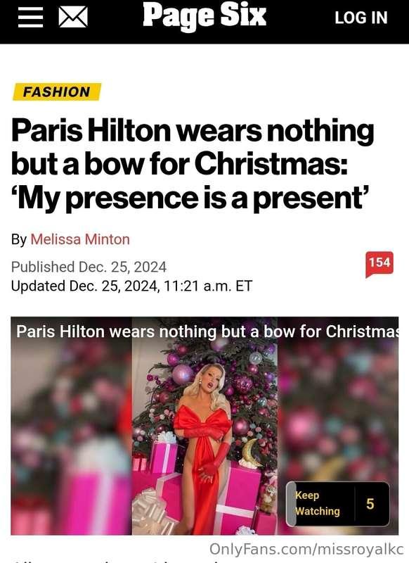 Paris Hilton the QUEEN! She's so gorgeous, I love it! Why di..