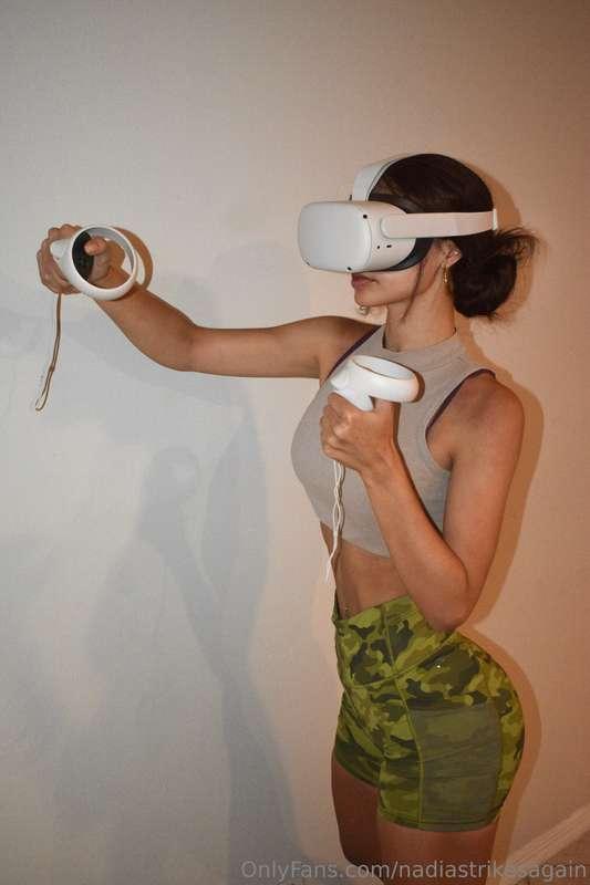I just tried some boxing VR games 🎮🥊😍 they are too much fun!..