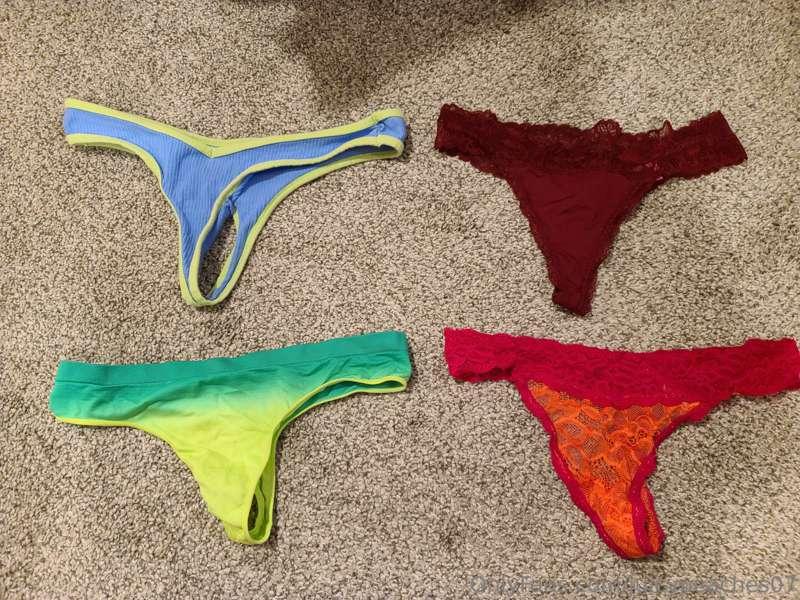 Which thong should I model off in a video?