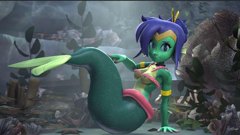 [WIP] Mermaid Shantae #4