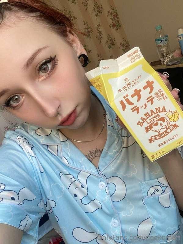 Don't forget to eat right, not only breast milk, but cow's m..