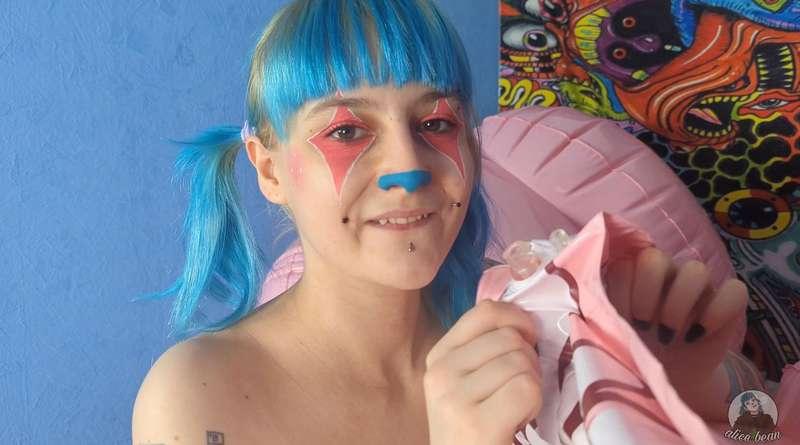 GIANT INFLATABLE UNICORN PART 2- Close up sloppy valve blowing, biting to let air out, teasing and licking, blowing up the mane and tail of my unicorn!

You can get a FREE custom video when you buy me an inflatable to play with...message me :) 

#clown #clowns #clowngirl #inflatable #inflatables #fetish #cute #petite #bluehair #pigtails #british #english #alt #altgirl #alternative #closeup
