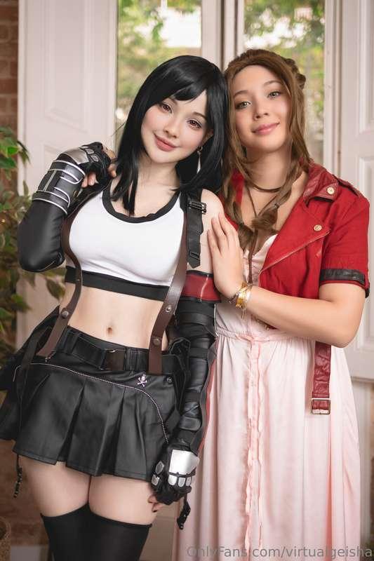 Just two Final Fantasy girlies 🥰 @hidorirose For more HD con..