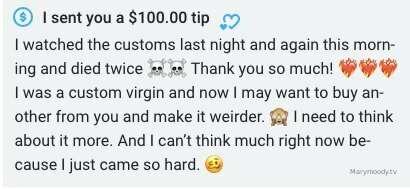 Making customs is fun but getting reactions like this is eve..