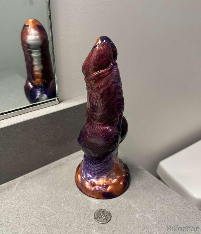 Going to be playing with and shooting this new monster dildo..