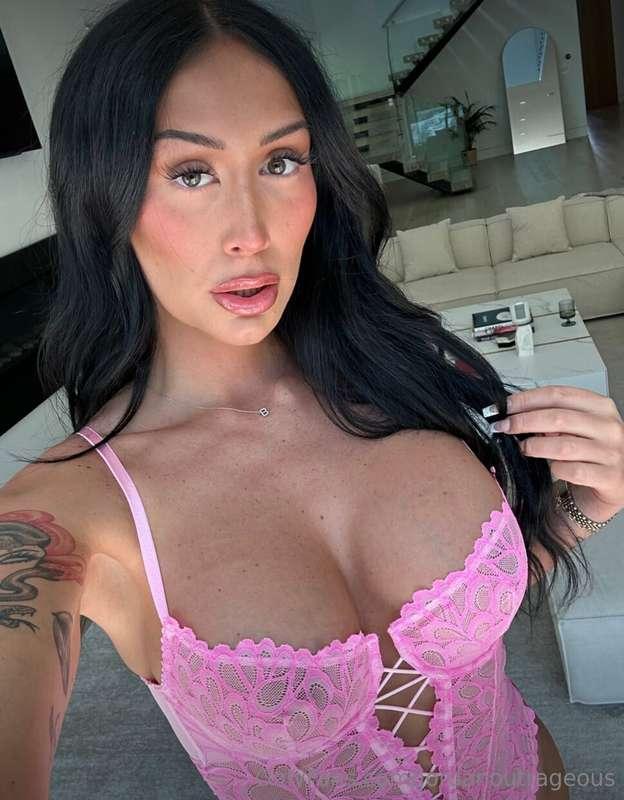 i know you love how perky my boobs are🥵#fyp #sexy #girlcock ..