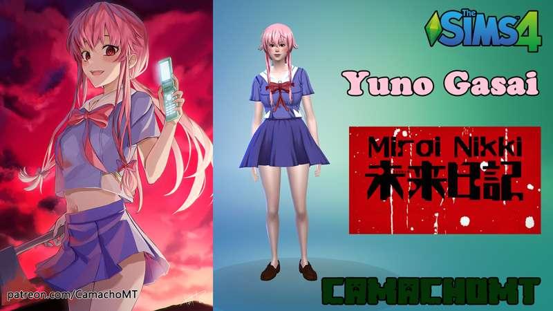 242 - Yuno Gasai - Mirai Nikki