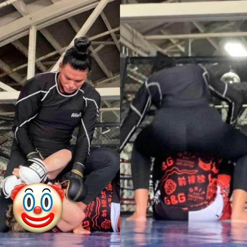 Some training screengrabs 😈 💪🏽  

Clothes can be sexy cuz ya..