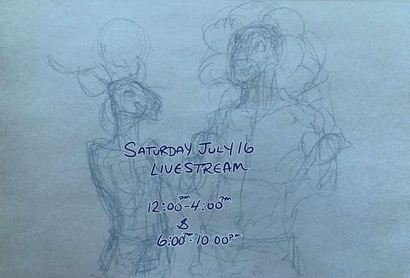 Upcoming Livestream - July 16th