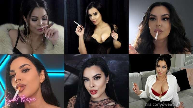 Taboo step-mom smoking bundle.Maria's favorite taboo step-mo..