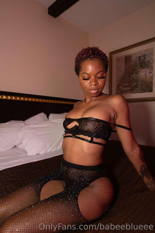 If I was waiting for you in bed like this, what would you do..