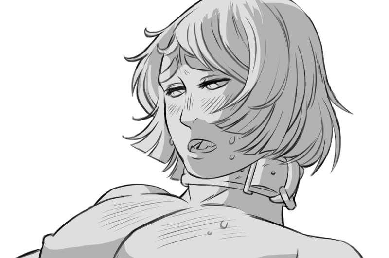 Bernard being a snacc literally (nsfw)
