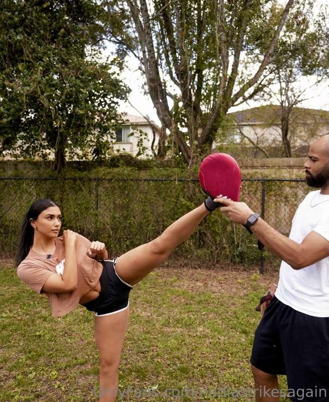 Being able to get your leg up is essential to most fighting ..