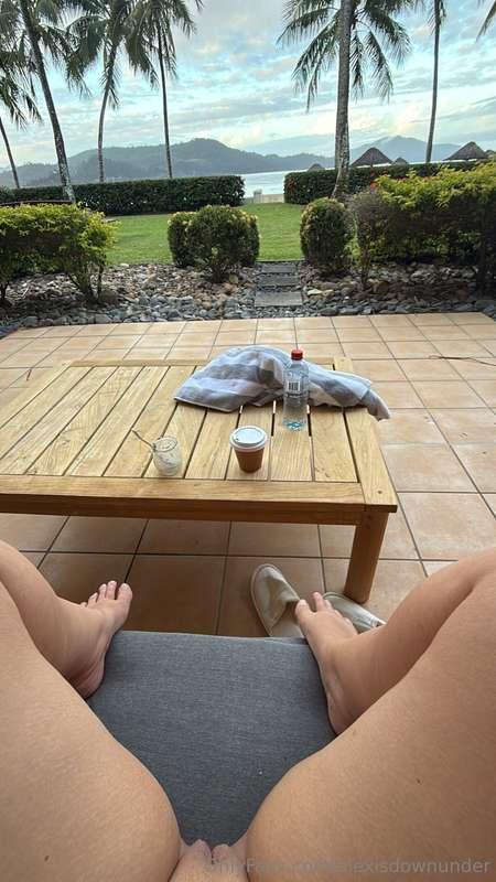Enjoying the view? 😏