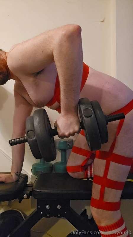 Care to join me for a workout? Doesn't need to be in the hom..