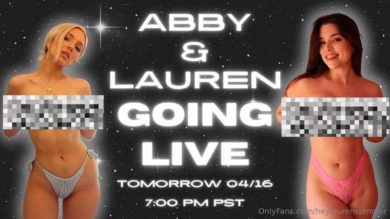 SURPRISE... It's going down tomorrow night! @abbyrao Double ..