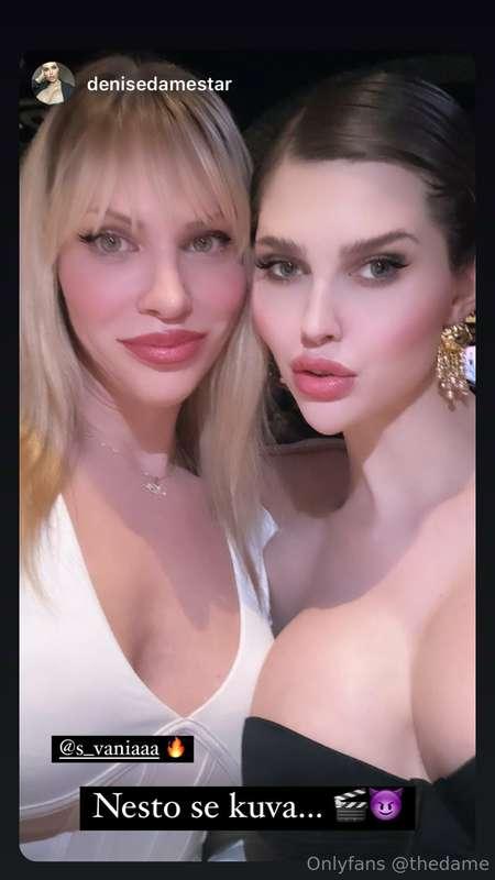 Preparing new content with my trans friend @sexyvania 💦💦  Do..