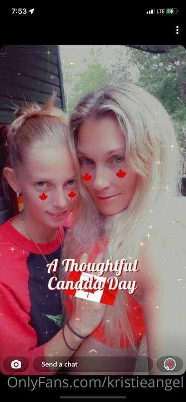 Happy Canada day for us to you 🍁🇨🇦 Had a great day with Jord..