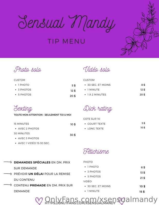 Mon tout premier tip menu débarque en ligne 😏  My very first..