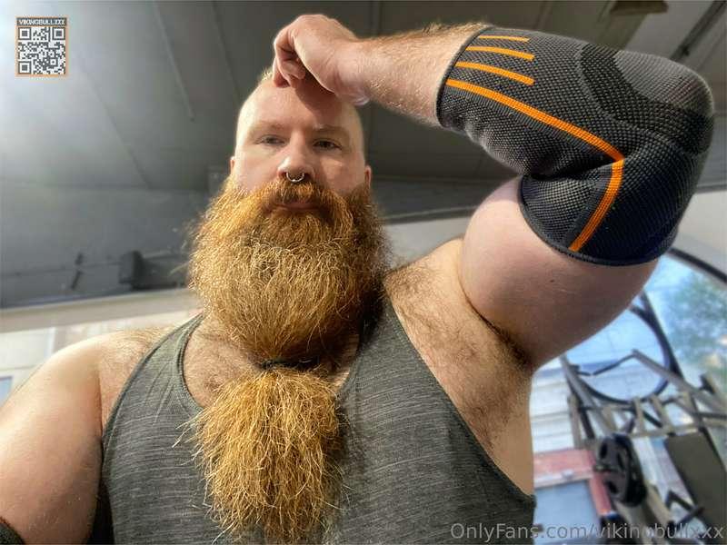 I think my Viking scent may be making me hornier at the gym ..