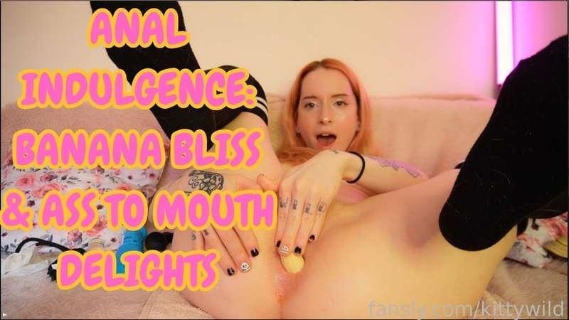 💞Anal Indulgence: Banana Bliss &amp; Ass to Mouth Delights💞

Get ready for a sensual, anal adventure as I prepare my backside for a deliciously dirty experience! I'll tease you with a banana, using it to stimulate my anus before inserting a butt plug and dildo for a thrilling ride. The pièce de résistance? An ass-to-mouth finale that will leave you breathless and begging for more. Join me for this indulgent, fetish-filled solo escapade that's sure to satisfy your cravings.

#fyp #anal #asstomouth #pussy #fetish #teen
