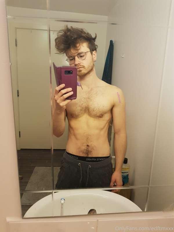 Home workout got me sweaty, need a full-body massage and a t..